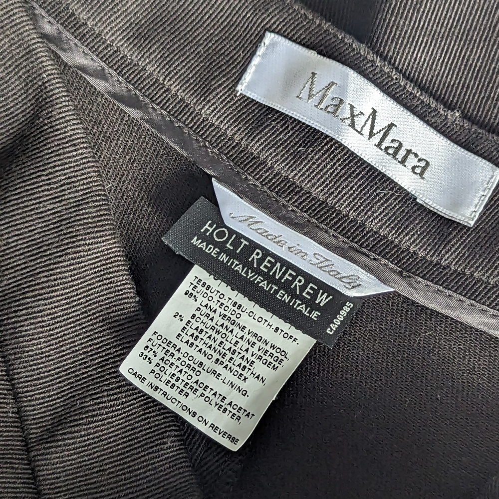 MaxMara Wool Trousers Size 16